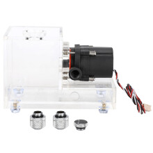 Soluzione di raffreddamento di facile installazione, kit di raffreddamento a liquido silenzioso con materiale acrilico trasparente resistente al
