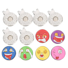 25mm Golf Ball Marker 6 Pack Lightweight
