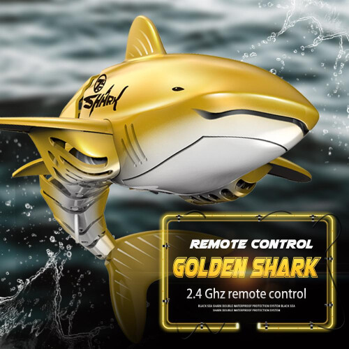 Φόρτιση USB Rc Παιχνίδι Shark Τηλεχειριστήριο Αδιάβροχο Παιχνίδι Μπάνιου Πισίνας 2