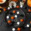 Halloween-Pompons, Filzkugeln, 4er-Pack, 8 Meter 3