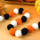 Halloween-Pompons, Filzkugeln, 4er-Pack, 8 Meter 7