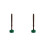 2Pièces Maillet Bois Vert Bol Chant Accessoire Bois Durable Et Élégant 8