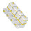 2Sets Keukenkruiden Opbergdoos Set Wit PP Stevig En 3