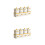 2Sets Keukenkruiden Opbergdoos Set Wit PP Stevig En 6