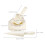 4Sets Eiswellen Roller Eishörnchen Form ABS Weiß Für Zuhause 3