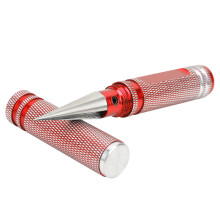 Aluminum Alloy CNC Handle, Built in Storage Container for Accessories, High Strength Alloy Steel Material to Reduce Wear, Hole Puncher Reamer for RC