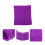 3Pièces Cache-Oreilles Multifonction Violet Doux Résistant 10