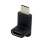 Επέκταση δεξιάς γωνίας USB C, εξοικονόμηση χώρου, σχεδιασμός 90 μοιρών πάνω και κάτω, 1
