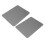 2Pcs Dark Gray Coffee Mat 40x50cm Super Absorbent 14