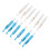 Ergonomic Size Automatic Needle Threader Sewing Needle Inserter Needle Threading Tool Durable Material Quick Threading Reduces Eye Strain Wide Range 7