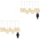 2Pcs USB LED Marry Me Letter String Lights Beige Romantic Party Light 3