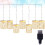 2Pcs USB LED Marry Me Letter String Lights Beige Romantic Party Light 10