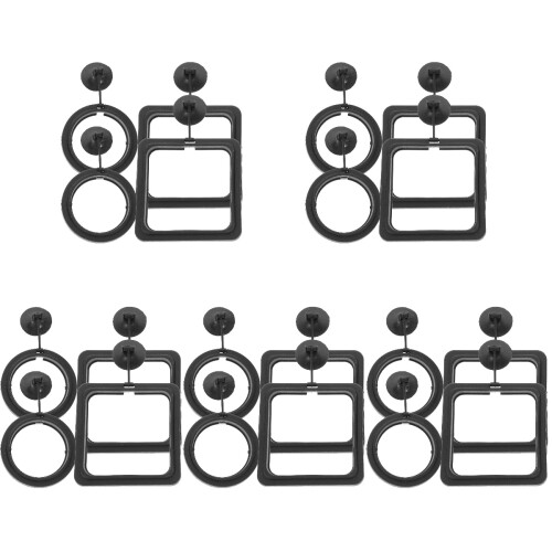 20Pièces Accessoires Aquarium Anneaux Alimentaires Réutilisables