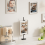 Adjustable Tabletop Picture Frame Stand, Up to 29", Black Easel for Display – Compatible with Standard Frames 7