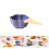 2Pcs Purple Ceramic Candy Bowls Kitchen Salad Fruit Dessert Bowls 7