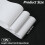 7,5 cm vitt elastiskt band, 6 m rulle 2