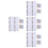 Stickers Panneaux Électriques PVC Multi Couleurs Imperméables 8