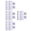 Stickers Panneaux Électriques PVC Multi Couleurs Imperméables 9