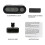 LCD Digital Car Inside Electronic LED Clock Thermometer With Backlight 3