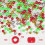 Christmas Pony Beads 6x9mm 1000 pcs 6