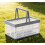 Foldable Storage Basket – Collapsible PP Organizer Bin for Kitchen, Groceries & Camping | Stackable, Ergonomic Handle | Indoor/Outdoor Use 8