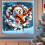 Stickers 3D de Noël pour la décoration intérieure 2026 2