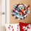 Stickers 3D de Noël pour la décoration intérieure 2026 5
