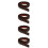 4Pcs PVC Coffee Floor Strip Self Adhesive Laminate Threshold Divider 8