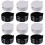 12Pcs Assorted Color Professional Ink Plates Durable Calligraphy Trays 2