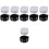 12Pcs Assorted Color Professional Ink Plates Durable Calligraphy Trays 4