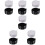 12Pcs Assorted Color Professional Ink Plates Durable Calligraphy Trays 10