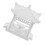 3Pcs White Miniature Pavilion Model Plastic Garden Ornament 2