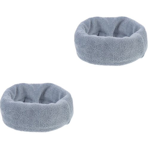 2St Grijs Comfortabel Oorkapje Elastisch Dier Accessoire Warm 1