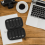 Flash Drive Storage Case - Dustproof Organizer Box for Thumb Drives and Electronic Accessories, Compact Portable,A 4