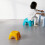 2Pcs Yellow Kids Plastic Stool Non-Slip Stackable Footstool for Home 10
