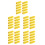 50Pcs Yellow Sponge Refillable Paint Rollers 4 Inch Texture Brush Set 5