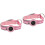 2Pcs Reflective Locator Protector Belt Pink for Pet Collar Use 4