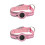2Pcs Reflective Locator Protector Belt Pink for Pet Collar Use 5