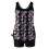 Dames tankini met buikcorrigerend effect en shortje 5
