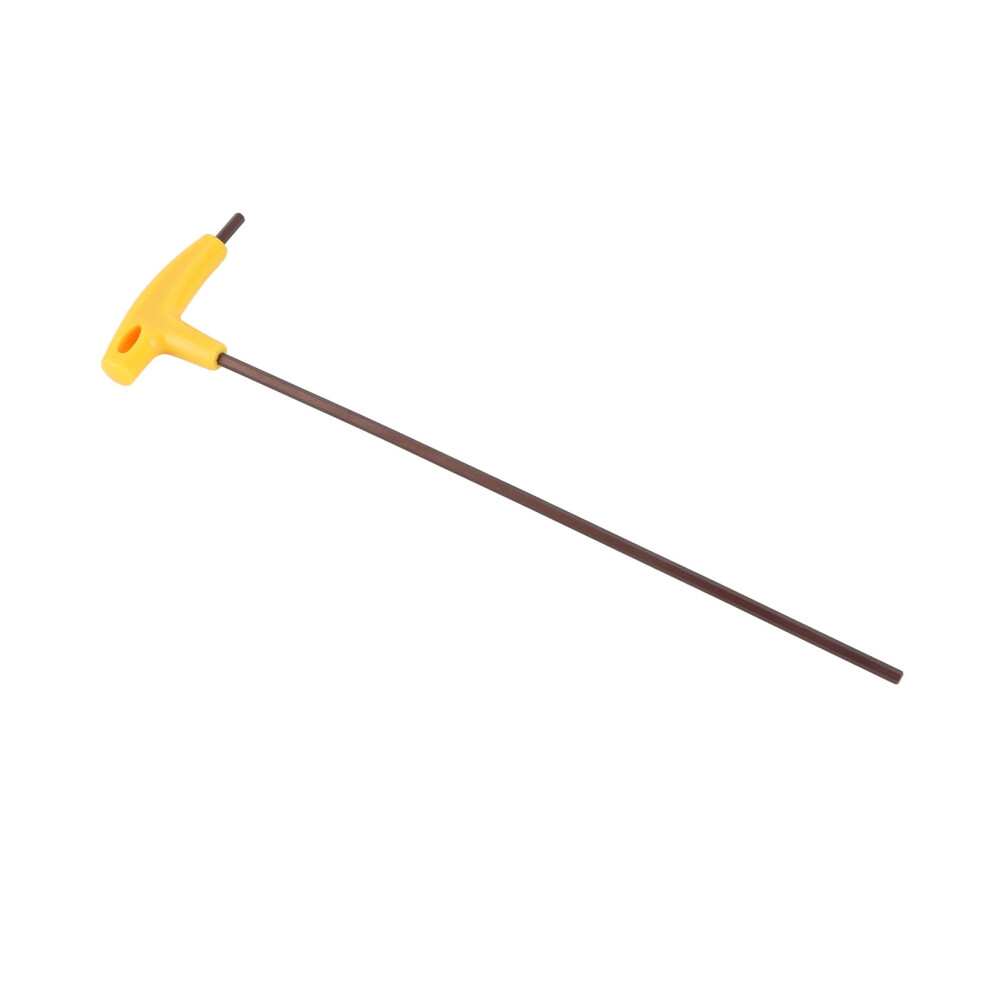 Large Alloy Steel T-Shaped Flat Head Hex Wrench 5Mm Portable Torsion Tool 8721387298201