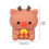 Christmas Deer Pencil Sharpener Silicone Mini Manual 1pc 6