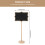 Mini Chalkboards Plastic 16pcs 7.15x3.38inch 2