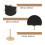 Mini Chalkboards Plastic 16pcs 7.15x3.38inch 6