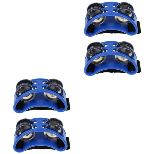 4St Handige Foot Tambourines Voor Percussie 1