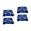 4St Handige Foot Tambourines Voor Percussie 3