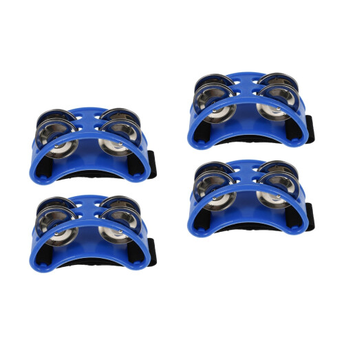 4St Handige Foot Tambourines Voor Percussie 2