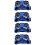 4St Handige Foot Tambourines Voor Percussie 4