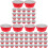 300Pcs Food-Grade Red Cupcake Liners Baking Cups with Striped Design 1