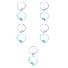 5Sets Assorted Color Nylon Lyre Strings Durable Replacement Parts Kit