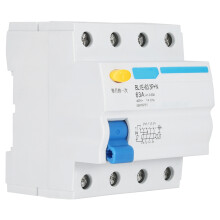 Dispositif de sécurité électrique triphasé + neutre (3P+N) à usage industriel, disjoncteur différentiel (RCBO) type C30mA 400V/415V 50Hz avec